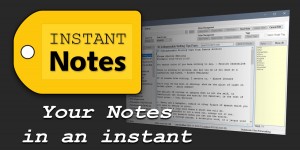 Beitragsbild des Blogbeitrags InstantNotes – the end of text note chaos 