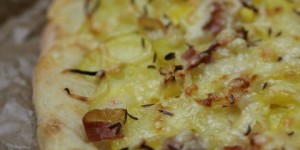 Beitragsbild des Blogbeitrags Kartoffelpizza von Petra! 