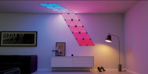 Beitragsbild des Blogbeitrags Nanoleaf Aurora – Smart Light Panels