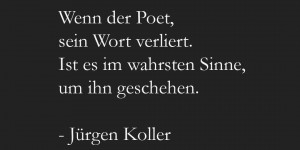 Beitragsbild des Blogbeitrags Wenn der Poet 