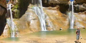 Beitragsbild des Blogbeitrags Lebensliste Nr. 221 – Calf Creek Falls 