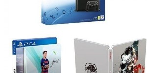 Beitragsbild des Blogbeitrags Amazon: PlayStation 4 (1TB) + FIFA 16 (Steelbook) + Metal Gear Solid V: The Phantom Pain (Steelbook) für 399€