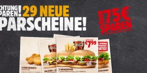 Beitragsbild des Blogbeitrags Burger King Österreich – neue Gutscheine – gültig bis 30.9.2015