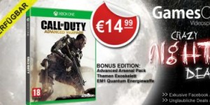 Beitragsbild des Blogbeitrags GamesOnly: Call of Duty: Advanced Warfare (Day Zero Edition) (Xbox One) für 18,98€