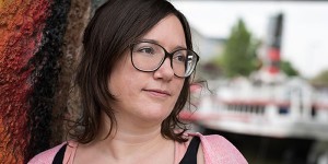 Beitragsbild des Blogbeitrags Fotoshooting mit Kindern am Donaukanal in Wien