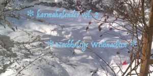 Beitragsbild des Blogbeitrags Karmakalender 2017: Ideen für nachhaltige Weihnachten