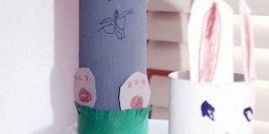 Beitragsbild des Blogbeitrags Nachhaltig basteln mit Kindern für Ostern