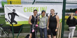 Beitragsbild des Blogbeitrags Wintereinbruch beim Trumer Triathlon