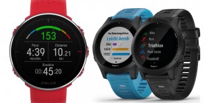 Beitragsbild des Blogbeitrags Polar Vantage M vs. Garmin Forerunner 245
