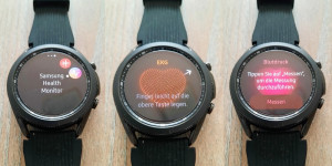 Beitragsbild des Blogbeitrags Galaxy Watch 3 – So funktioniert die Blutdruck und EKG Messung