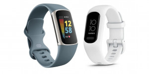 Beitragsbild des Blogbeitrags Fitbit Charge 5 vs. Garmin Vivosmart 5 