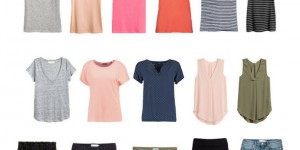 Beitragsbild des Blogbeitrags Capsule Wardrobe Projekt – Akzente setzen + Capsule Wardrobe Sommer 2017