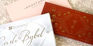 Beitragsbild des Blogbeitrags Meine Top 3 Makeup Paletten + Gewinnspiel
