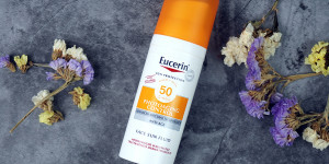 Beitragsbild des Blogbeitrags Mein Eindruck zum Eucerin  Face Sun Fluid 