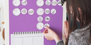 Beitragsbild des Blogbeitrags Wochenplaner für Kinder | Tageseinteilung und Termine visualisieren 