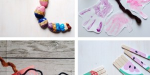 Beitragsbild des Blogbeitrags Basteln mit Kindern rund ums Jahr | Jahreszeiten, Anlässe und besondere Ideen 