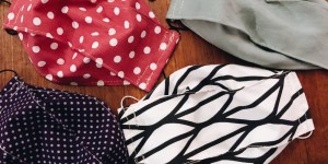 Beitragsbild des Blogbeitrags „Origami“ Mund-Nase-Schutz Maske nähen | Anleitung für Einheitsgröße