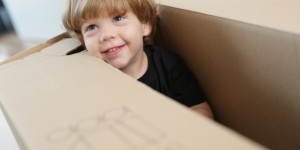 Beitragsbild des Blogbeitrags Umzug mit Kindern