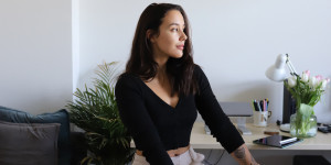 Beitragsbild des Blogbeitrags Achtsam im Homeoffice: Tipps und Tricks für mehr Wohlbefinden bei der Arbeit