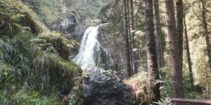 Beitragsbild des Blogbeitrags Wandern im Tennengau; zum Gollinger Wasserfall und an den Egelsee 