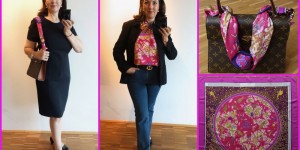 Beitragsbild des Blogbeitrags WPC – Repurpose Hermès and other scarves