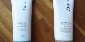 Beitragsbild des Blogbeitrags Dove DermaSpa Body Lotions 