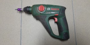 Beitragsbild des Blogbeitrags Erfahrungsbericht Bosch Uneo Akku-Bohrhammer 10,8V 