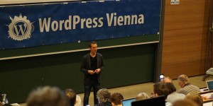 Beitragsbild des Blogbeitrags SEO Vortrag am WordCamp Vienna 2018 