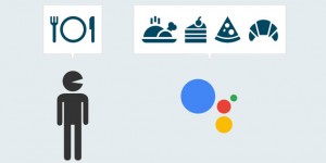 Beitragsbild des Blogbeitrags Wie Sprachsuche & digitale Assistenten SEO verändern.