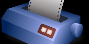 Beitragsbild des Blogbeitrags Matrixdrucker – Bewährtes Druckverfahren