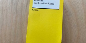 Beitragsbild des Blogbeitrags Die Edda des Snorri Sturluson