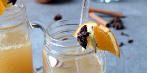 Beitragsbild des Blogbeitrags Zero Waste: Apfelpunsch mit Ingwer