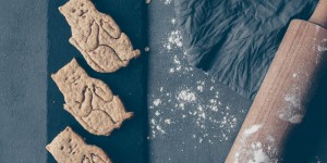 Beitragsbild des Blogbeitrags Weihnachtliche Haferkekse mit Orange {vegan & vegetarisch, raffiniertzuckerfrei}