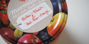 Beitragsbild des Blogbeitrags Holler: Holunderblütengelee mit Orangen
