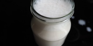 Beitragsbild des Blogbeitrags Cashewmilch selber machen