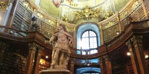 Beitragsbild des Blogbeitrags Ich war in der österreichischen Nationalbibliothek und hab Fotos gemacht. 