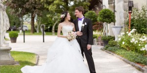 Beitragsbild des Blogbeitrags International Outdoor Wedding at Schloss Prielau | China meets Austria