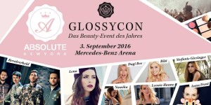 Beitragsbild des Blogbeitrags Glossycon Tickets 