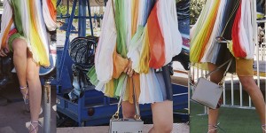 Beitragsbild des Blogbeitrags Rainbow Dress Chloé Real vs. Steal