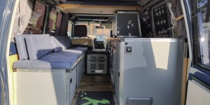Beitragsbild des Blogbeitrags Neue Sitzpolster und Matratzen für unseren Camper
