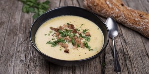 Beitragsbild des Blogbeitrags Krenschaumsuppe