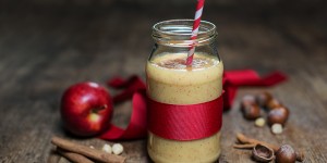 Beitragsbild des Blogbeitrags Apfelstrudel Smoothie