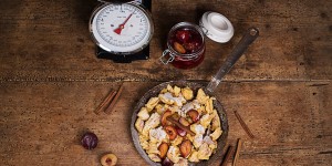 Beitragsbild des Blogbeitrags Kaiserschmarren mit Zwetschgenröster 