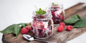 Beitragsbild des Blogbeitrags Blitz Beeren Trifle im Glas