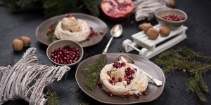 Beitragsbild des Blogbeitrags Mini Pavlova mit Spekulatius Eis 