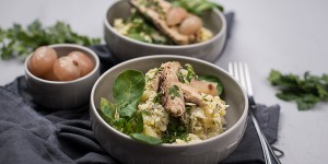 Beitragsbild des Blogbeitrags Lauwarmer Kartoffelsalat mit Makrele 
