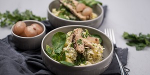 Beitragsbild des Blogbeitrags Lauwarmer Kartoffelsalat mit Makrele