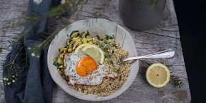 Beitragsbild des Blogbeitrags Grüne Frühstücksbowl