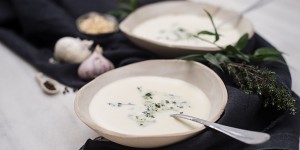 Beitragsbild des Blogbeitrags Knoblauchcremesuppe