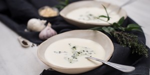 Beitragsbild des Blogbeitrags Knoblauchcremesuppe 